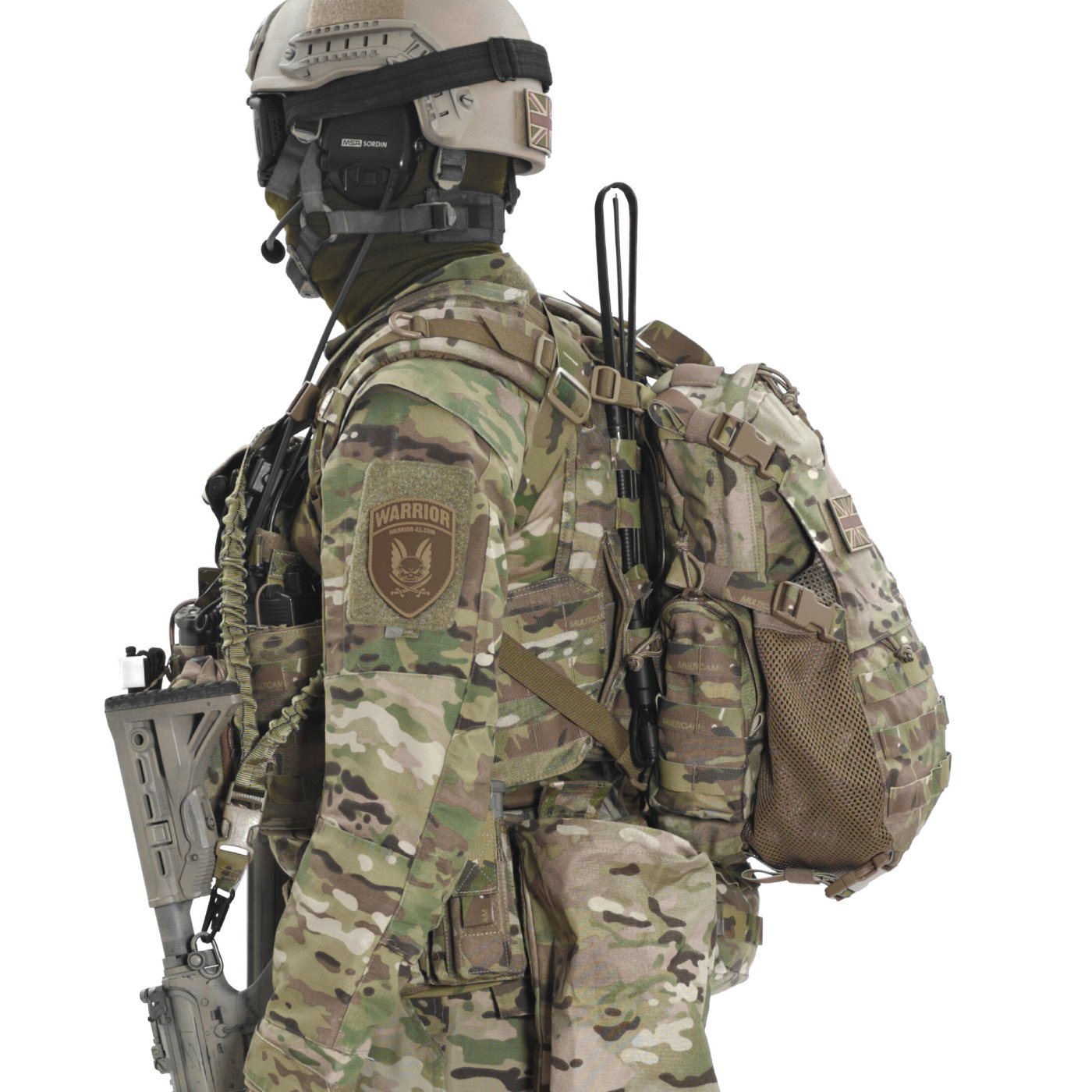 Elite Ops Helmet Cargo Pack Multicam